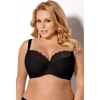 Podprsenka Dámská podprsenka 357 Blanca black - GORSENIA černá 85/C