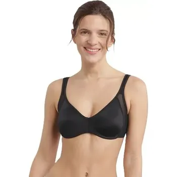 Podprsenka Dámská zmenšující podprsenka s kosticemi DIM GENEROUS MINIMIZER BRA - DIM - černá 75 E