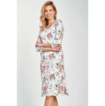 Dámská noční košile Taro Louisa 3248 3/4 r S-XL Z25 bílé květy M