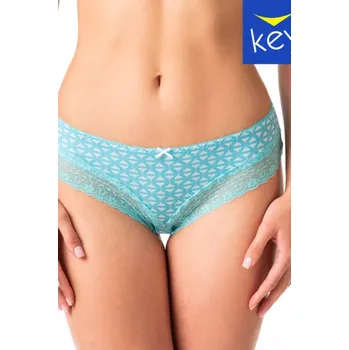 Kalhotky DÁMSKÉ KALHOTKY LPB 990 A24 zelenomodrá XL