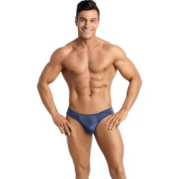 Pánské tanga Pánská tanga Naval String - Anais XXL Modrá