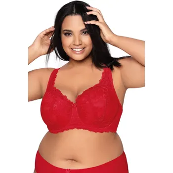Podprsenka Dámská podprsenka 053/22 Carmela red plus - MAT červená 65/H