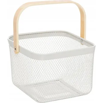 Obraz Univerzální kovový koš bílý