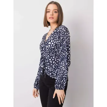 Dámská halenka Halenka DHJ BZ 12283 1.93P tmavě modrá jedna velikost