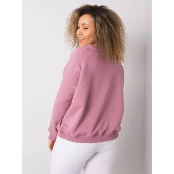 Dámská mikina Mikina RV BL 6326.02X tmavě růžová 3XL