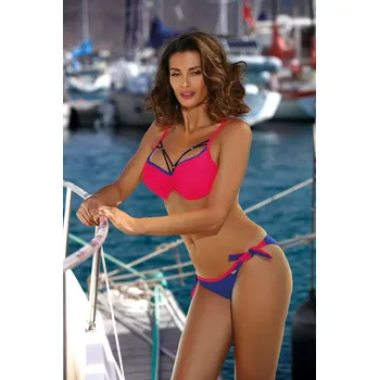 Dámské plavky Shirley Baltimora-Psycho Červené plavky M-455 (4) - Marko XL