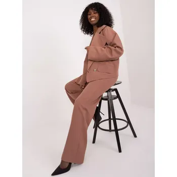 Dámská bunda Bunda LK MA 509578.20 hnědá L/XL