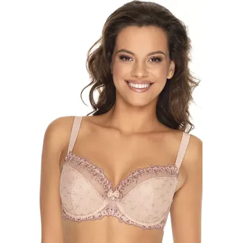 Podprsenka Polovyztužená dámská podprsenka SEMI SOFT "FILOMENA" ART. 1018 Růžová 65J