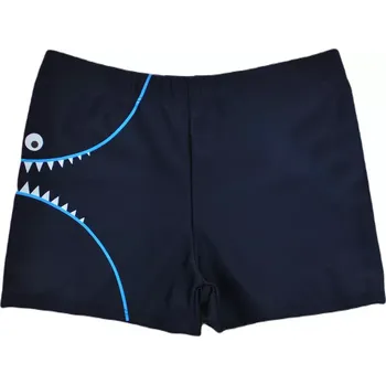 Dámské plavky TMAVĚ MODRÉ PLAVKY SE ŽRALOKEM KC002 tmavě modrá 116-122