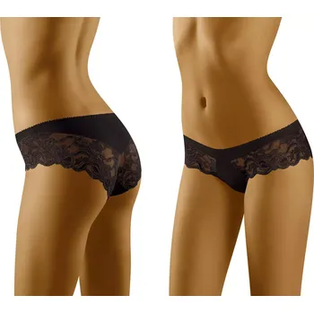 Kalhotky Černé kalhotky Emma - Wol-Bar M