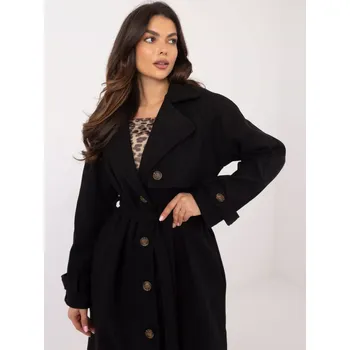 Dámský kabát Kabát TW EN BI 2209.71P černý L