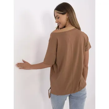 Tričko CLM TS 1019.79 světle hnědé M