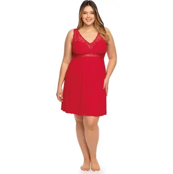 Dámská noční košilka BIANCA BIG černá 4XL