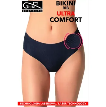 Kalhotky Dámské kalhotky - BIKINI RIB ULTRA COMFORT černá M