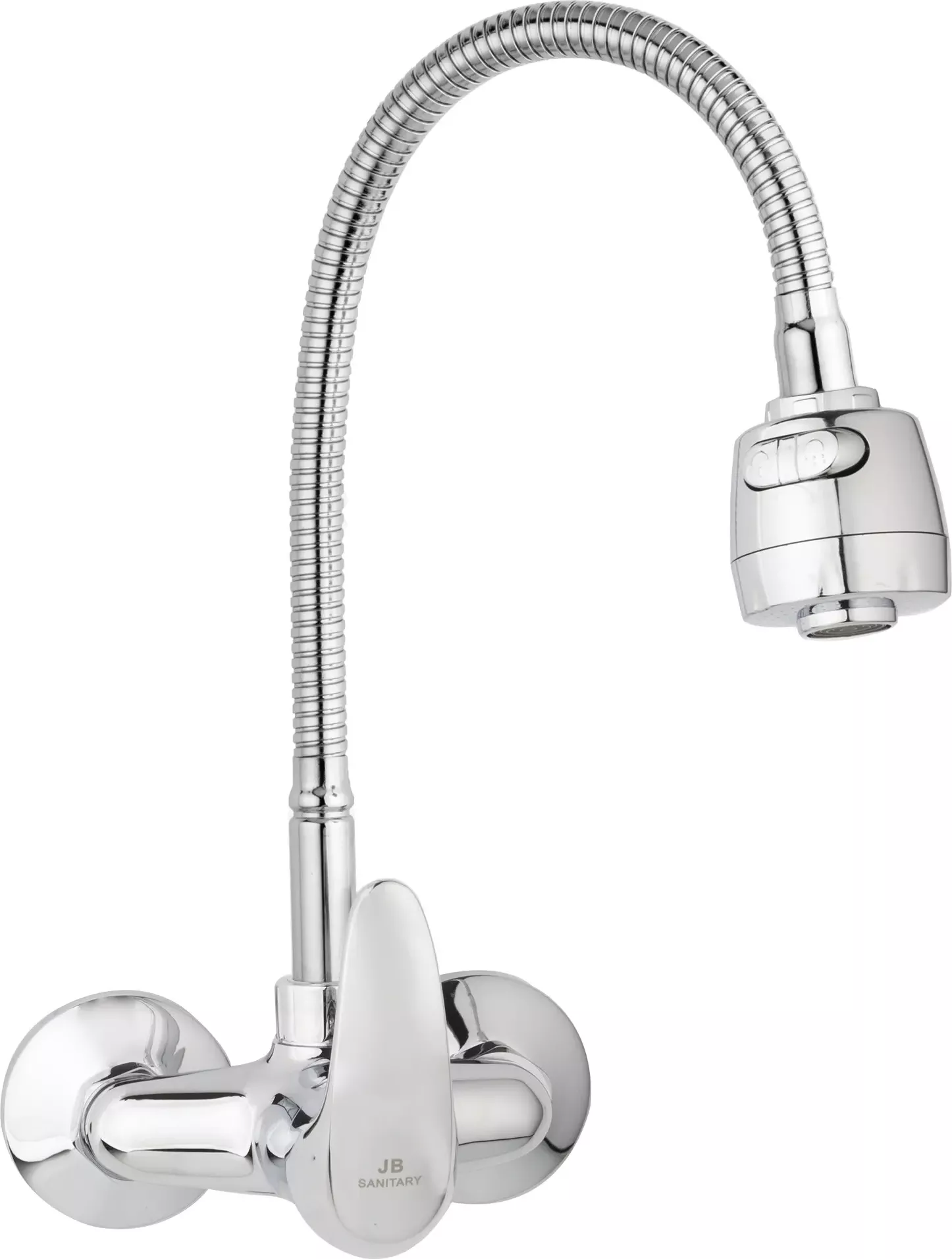 JB Sanitary Nástěnná baterie SLIM, rozteč 100 mm, pružné ramínko A10 33 90