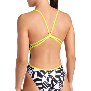 Dámské plavky Dámské jednodílné plavky na bazén Arena Open Your Eyes D30