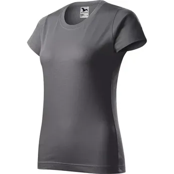 Dámské tričko Malfini Basic W MLI-13436 ocelové tričko XS