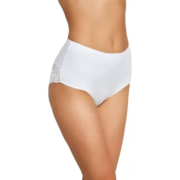 Kalhotky Dámské kalhotky 185 white - GABIDAR Bílá XXL