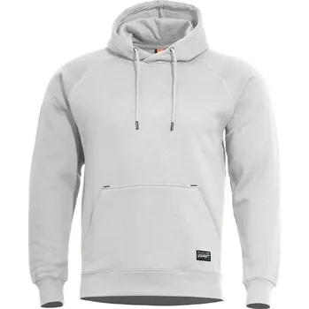 Pánská mikina Mikina PHAETON s kapucí BÍLÁ vel.XS