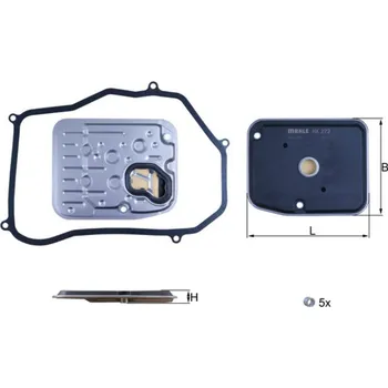 Hydraulický filtr, automatická převodovka, HX 272D