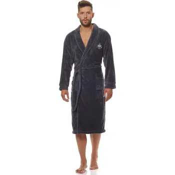 Pánský župan Pánský župan L&L 2114 Marine M-2XL grafit M-170/112/112