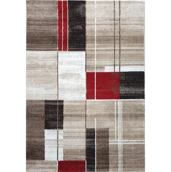 Koberec Kusový koberec Florentina 613-64 beige/red, 160x230, béžová, obývací pokoj, Spoltex - 1 rok na vrácení + DOPRAVA ZDARMA k Vám i zpět