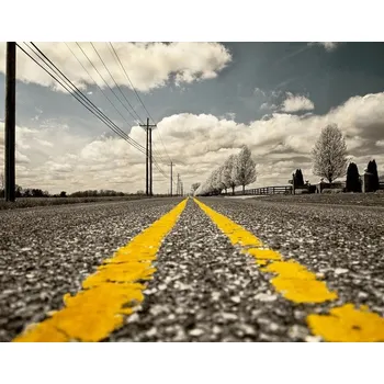 Barva ve spreji ColorMark Sprej pro značení a malování dopravních linek žlutý 750ml 2K