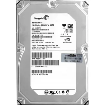 Interní pevný disk HP 432337-001 250GB 7.2K 16MB SATA II 3.5" HDD (Pevný disk) ST3250620NS