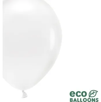 Balónek Eko latexové průhledné balónky 30 cm 100 ks