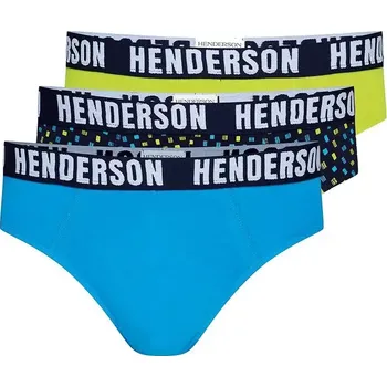 Slipy Pánské slipy Henderson 42454 Jet A'3 vícebarevné L