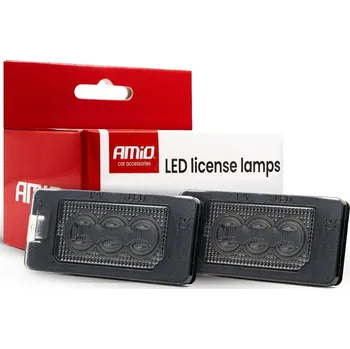 Osvětlení SPZ Amio LED osvětlení SPZ BMW X6 F16 (2014 - 2019) CANBUS, 3 LED, kouřové |