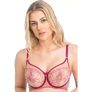 Podprsenka Dámská podprsenka Irina A143 fuchsia - Samanta fuchsiová 65/H