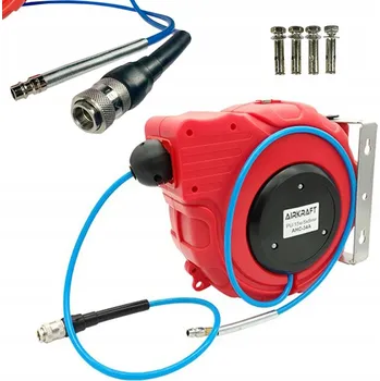 Příslušenství ke kompresoru PNEUMATICKÁ HADICE 5x8 mm 15m NAVÍJECÍ AUTOMATICKY NA BUBNU