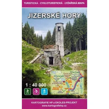 Cestování Mapa Jizerské hory 1:40000 (Kartografie KHP)