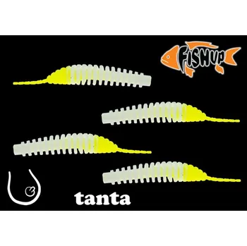 Umělá nástraha FishUp TANTA 2.5" #131 white/hot chartreuse