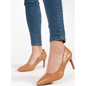 Dámské lodičky Pěkné lodičky dámské na jehlovém podpatku 39