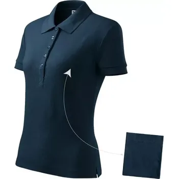 Polokošile Malfini Cotton W MLI-21302 navy blue XS