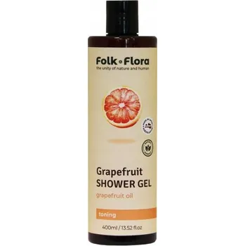 Sprchový gel Osvěžující sprchový gel "Grapefruit" Folk&Flora 400 ml