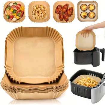 Vrták Papír na pečení - Organizér do dvoukomorové fritézy Airfryer Ninja, 160 ks