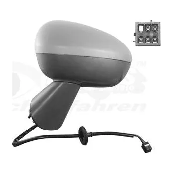 Auto zrcátko Vnější zpětné zrcátko VAN WEZEL 3860807