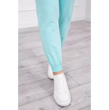 Dámská halenka Souprava s halenkou v barvě mint UNI