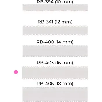 Těhotenská móda Ramínka k podprsence Julimex 16mm RB 403,404 černá 16 mm