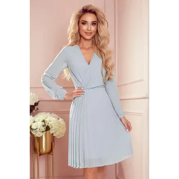 Dámské šaty Dámské šaty 313-11 ISABELLE - NUMOCO šedá XXL