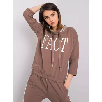 Dámská halenka Souprava RV KMPL 6421.06 hnědá L/XL