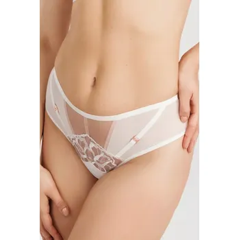 Kalhotky K869 BRAZYLIANY COTTON CANDY Krémový S