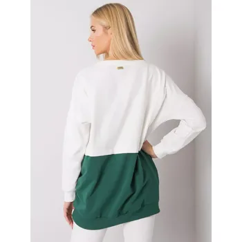 Dámská halenka Halenka RV BL 7197.89P bílá zelená S/M