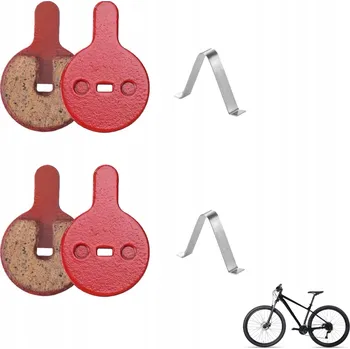 Motorová koloběžka 4x BRZDOVÉ DESTIČKY pro Koloběžku KUGOO KuKirin G2 PRO / KuKirin G2 MAX