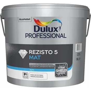 barva na zeď Dulux Professional latexová Barva na stropy a stěny 5 l, bezchybná bílá matná