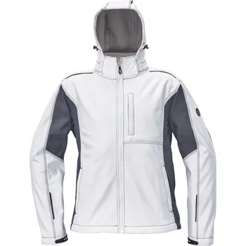 Pánská softshellová bunda Cerva Dayboro Pánská softshellová bunda 03010576 Bílá XXL