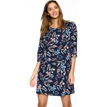 Noční košile 39603 Nory - HENDERSON tmavě modrá S